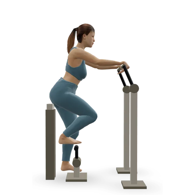 Air bike intervals demonstrated on the 3D figure