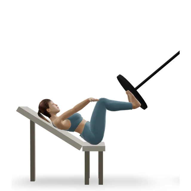 Leg press demonstrated on the 3D figure
