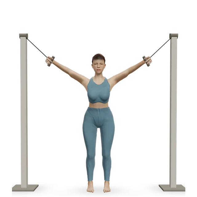 Cable Crossover demonstrated on the 3D figure