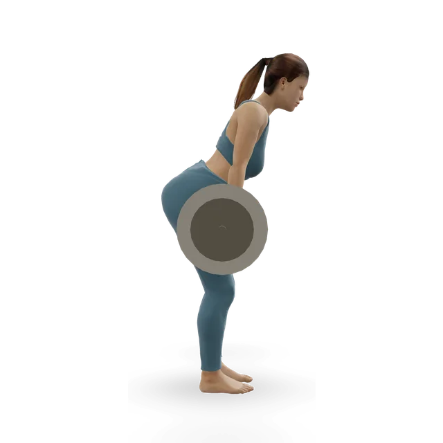 Clean Shrug demonstrated on the 3D figure
