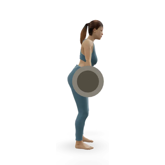Hang snatch demonstrated on the 3D figure