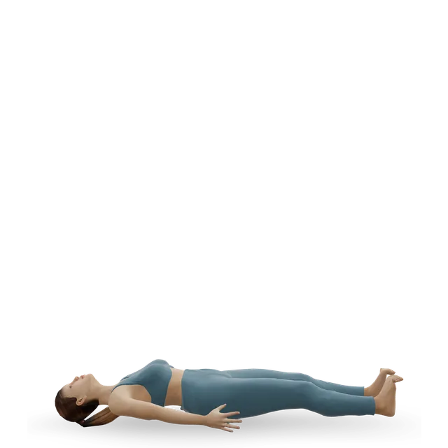 Leg pull-in demonstrated on the 3D figure