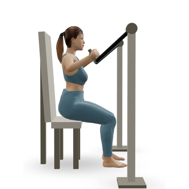 Plate-loaded lever incline press demonstrated on the 3D figure