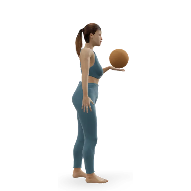 One-arm medicine-ball slam demonstrated on the 3D figure