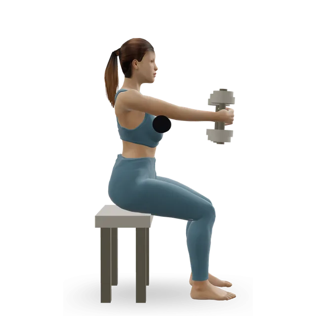 Preacher hammer curl demonstrated on the 3D figure