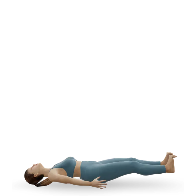 Scissor Kick demonstrated on the 3D figure