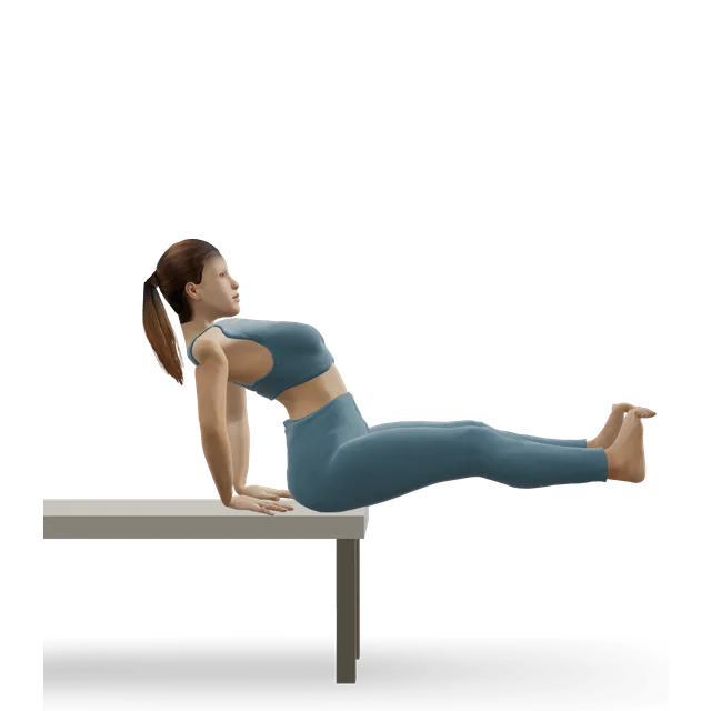 Seated Flat Bench Leg Pull-In demonstrated on the 3D figure