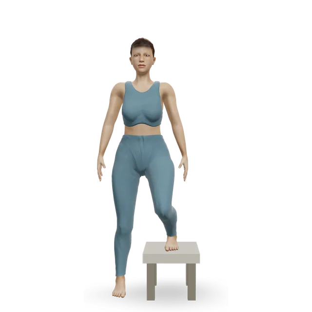 Side to Side Box Shuffle demonstrated on the 3D figure