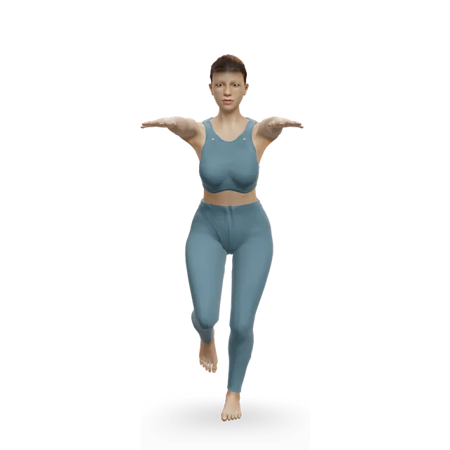 Single-leg lateral hop demonstrated on the 3D figure