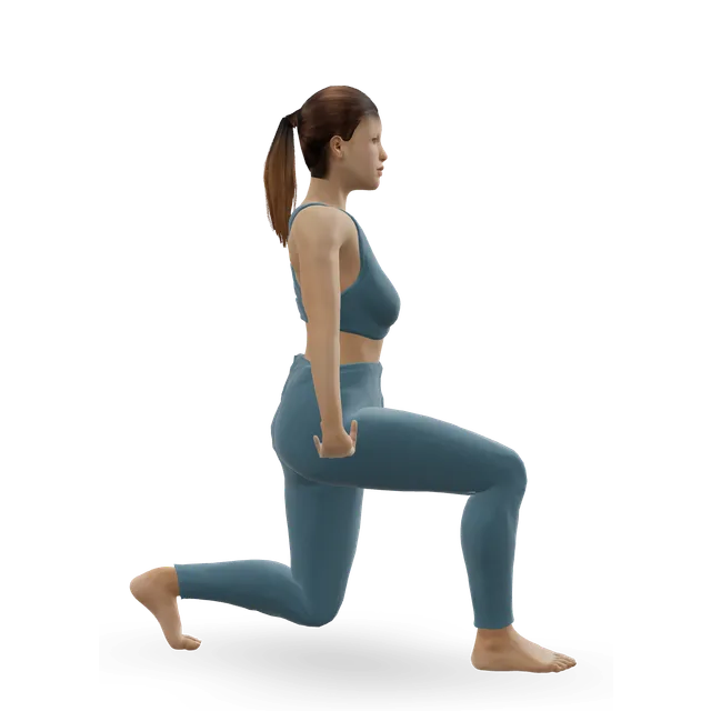 Split jump (same-leg landing) demonstrated on the 3D figure