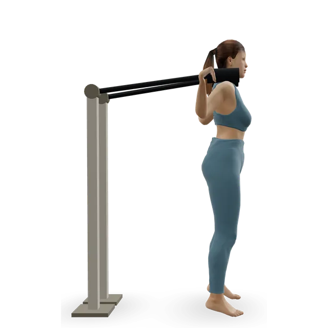 Standing calf raise (machine) demonstrated on the 3D figure