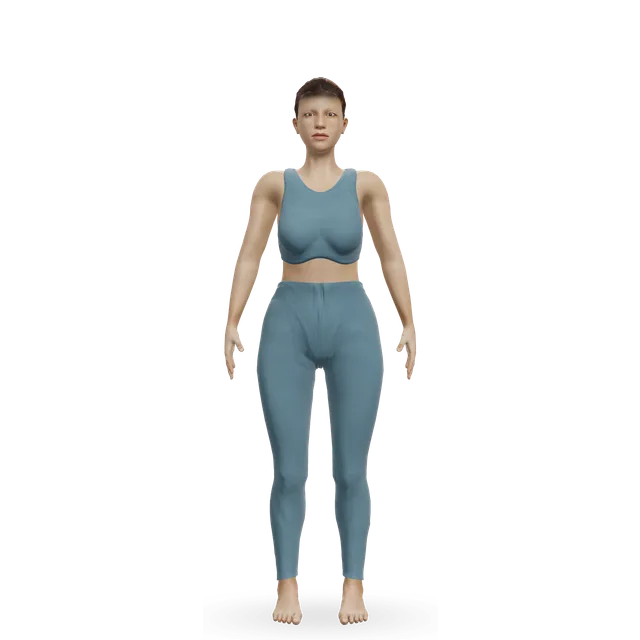 Star Jump demonstrated on the 3D figure