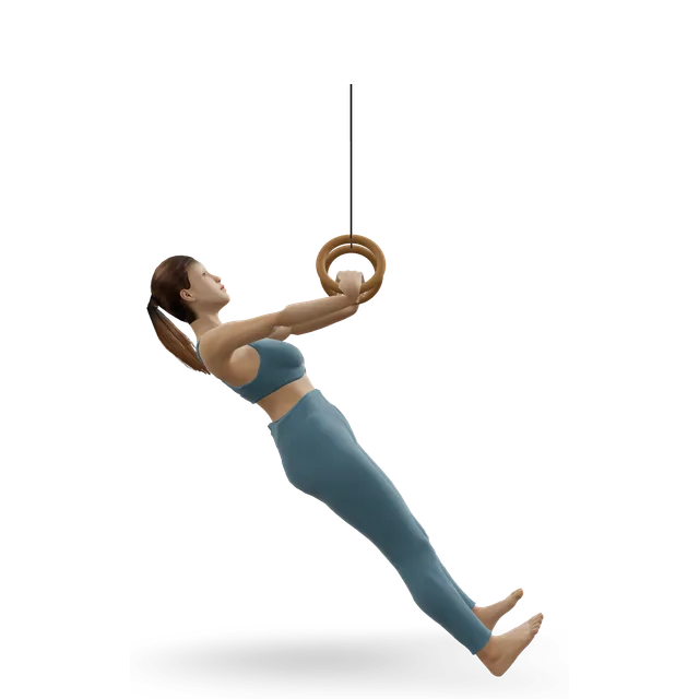 Suspended Row demonstrated on the 3D figure