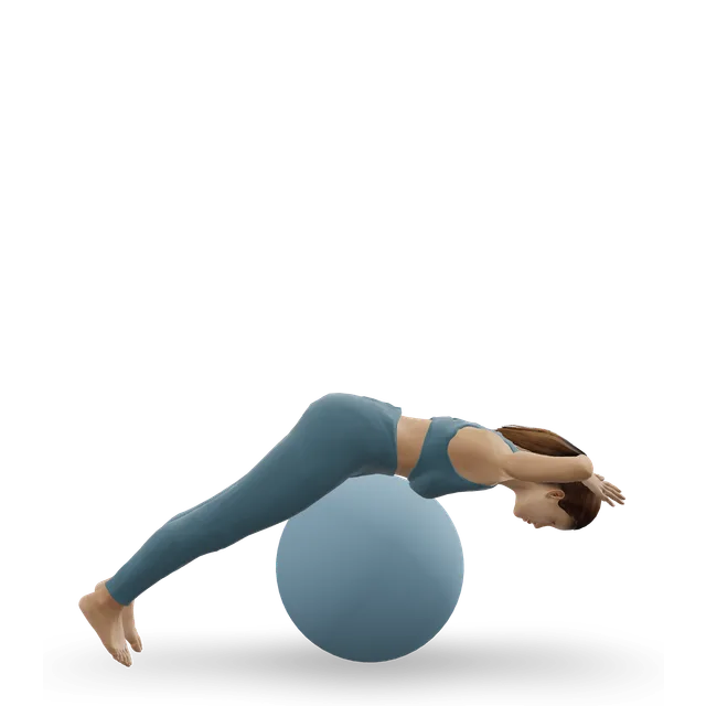 Ball back extension demonstrated on the 3D figure