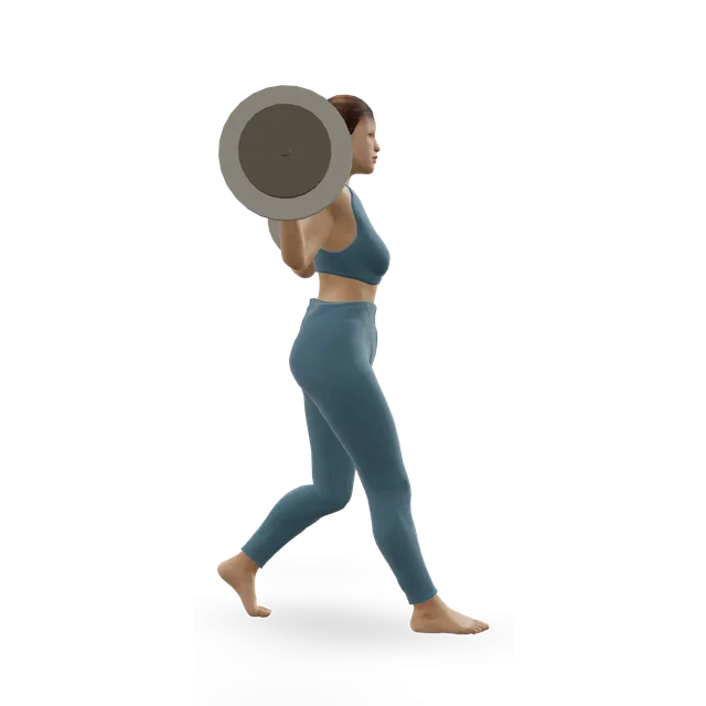 Yoke walk demonstrated on the 3D figure