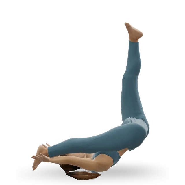Control balance (Pilates) demonstrated on the 3D figure