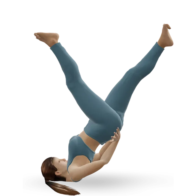 High scissors (Pilates scissors) demonstrated on the 3D figure