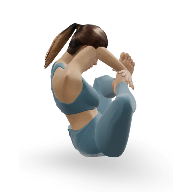 Seal (Pilates) demonstrated on the 3D figure