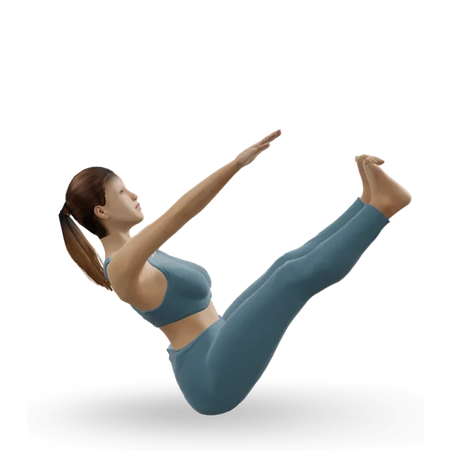 Teaser (Pilates) demonstrated on the 3D figure