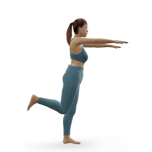 Shrimp Squat demonstrated on the 3D figure