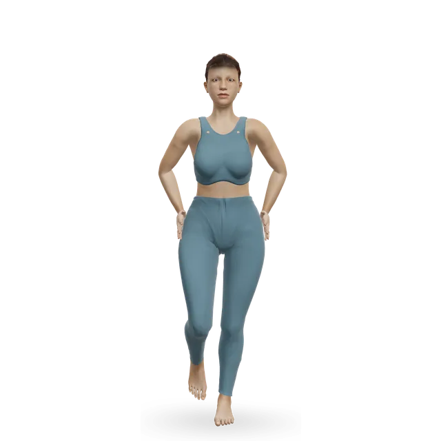 Single Leg Reach Matrix demonstrated on the 3D figure
