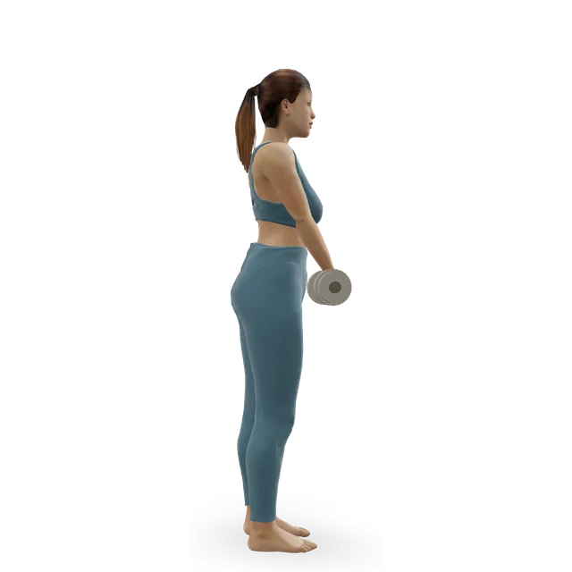 Single-leg Romanian deadlift demonstrated on the 3D figure