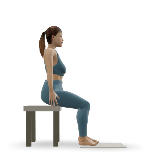 Towel toe curl demonstrated on the 3D figure