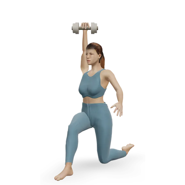 Turkish get-up demonstrated on the 3D figure