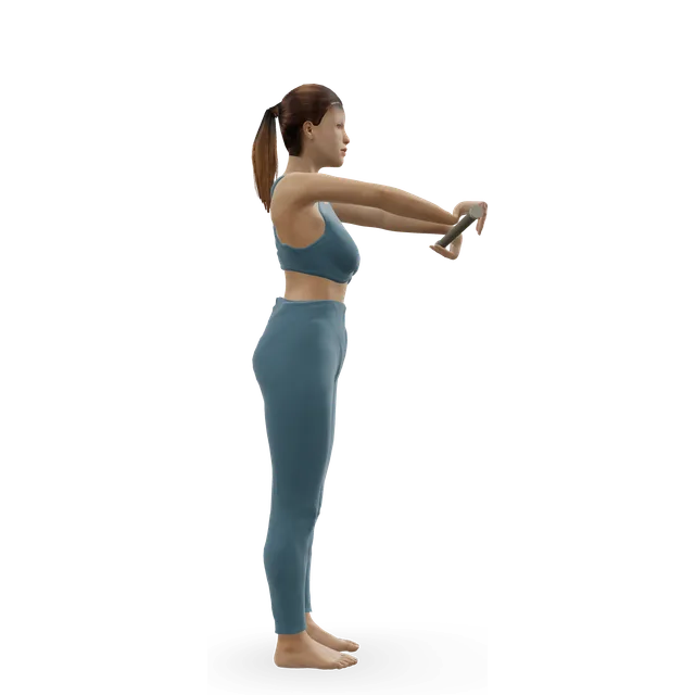 Tyler twist (flexible bar, for tennis elbow) demonstrated on the 3D figure